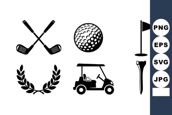 Download Golf Equipment Vector Illustration - Vector Collection