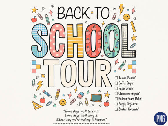 Download Back to School Tour PNG, Teacher Classro - Tour Collection