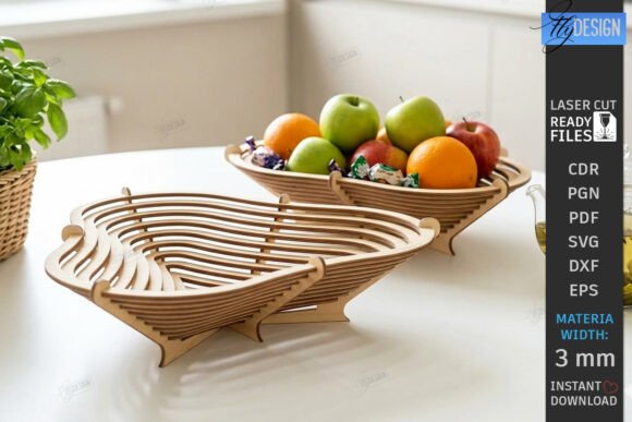 Download Wooden Layered Contour Bowl Laser Cut - Tour Collection