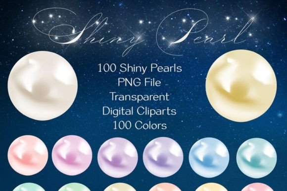 Download Shiny Pearl Clip Arts PNG - Pearl Collection